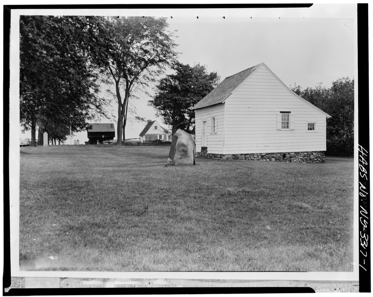 GENERAL VIEW FROM SOUTHWEST - John Neilson House, Bemis Heights, Stillwater, Saratoga County, NY